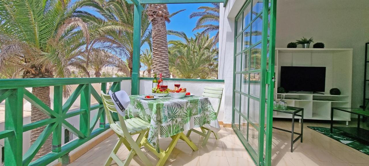 Ferienwohnung Palm Garden - Costa Calma - Pool - Glasfaserinternet Exterior foto